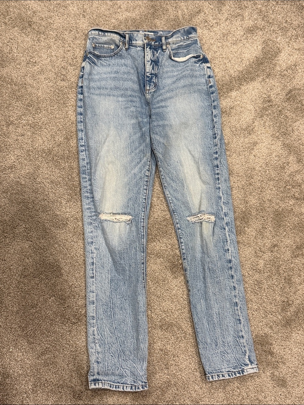 LOFT high waist boyfriend Jeans